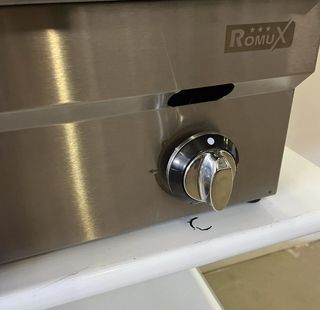 ✅ Barbacoa Piedra Volcánica Gas 70 cm