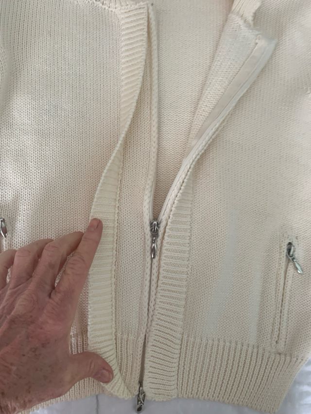 Raffinato outfit giacchino corto lana 42/44