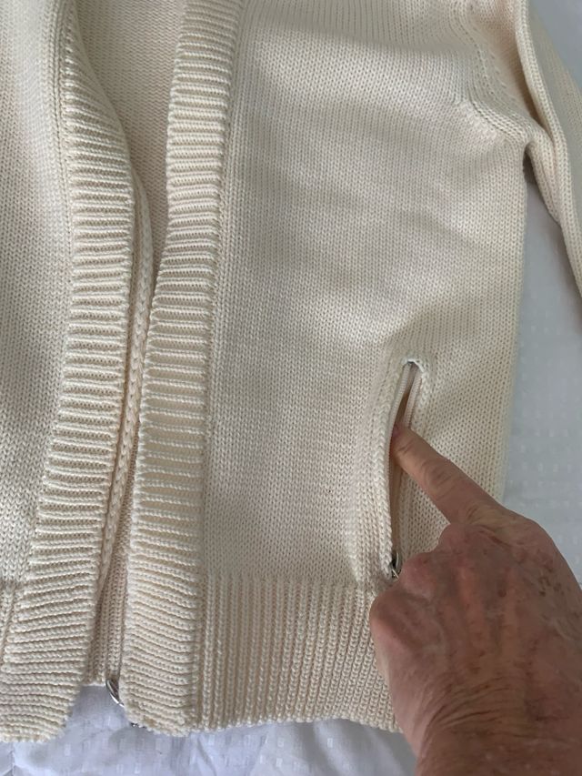 Raffinato outfit giacchino corto lana 42/44