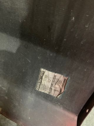 paragolpes trasero Mazda 6