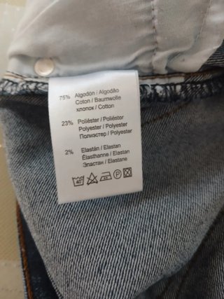 Pantalones vaqueros mujer acampanados Venca talla