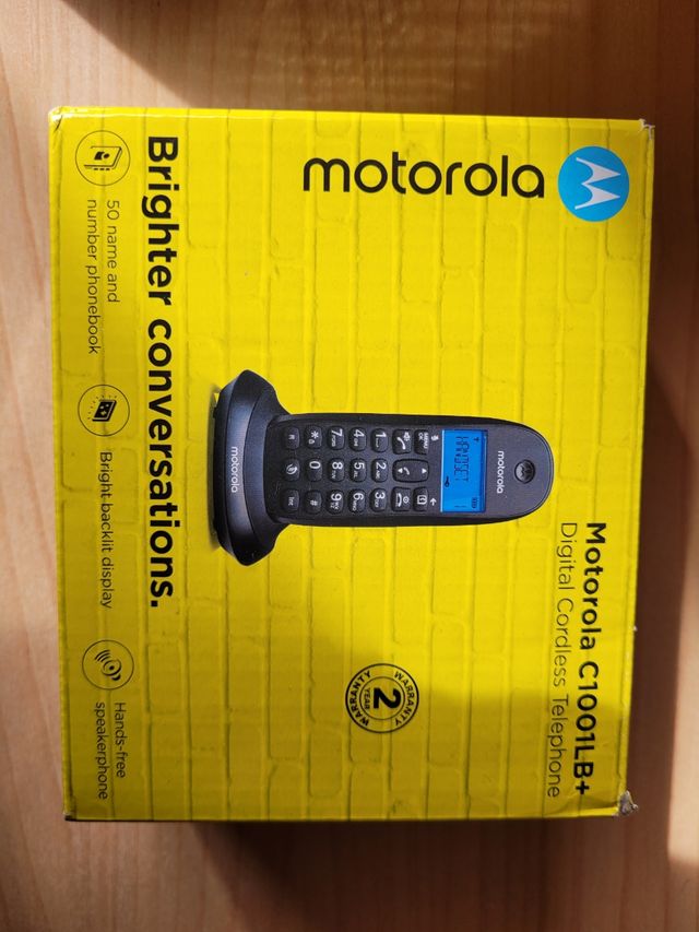 Teléfono inhalámbrico Motorola