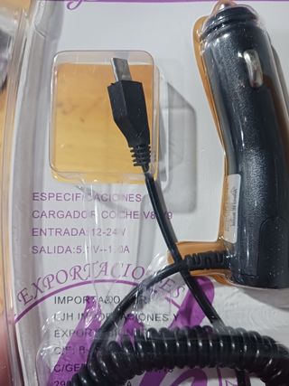 Cargadores de coche
