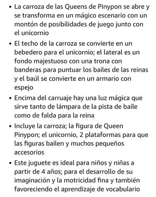 Carroza de reinas de Pinypon