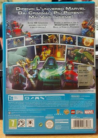 LEGO MARVEL SUPER HEROES NINTENDO WII U ITALIANO