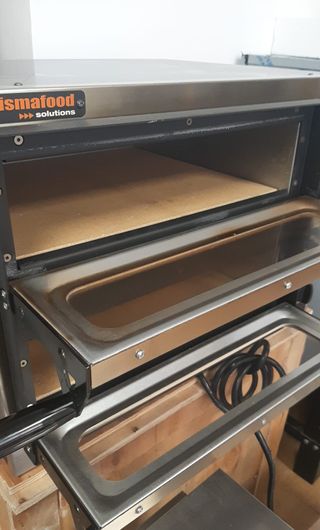 HORNO PARA PIZZA SMALL GLASS 2/40