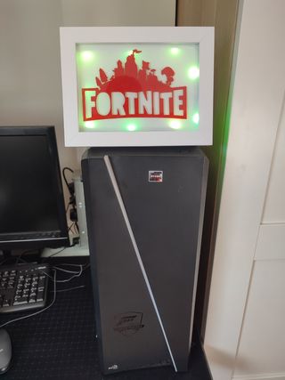 Cuadro letrero fornite