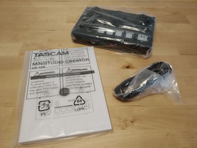 Miniestudio para podcasting