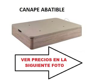 CANAPE abatible 90X190 CAMAS Y COLCHONES CASTELLON