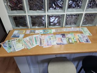 Billetes extranjeros colección