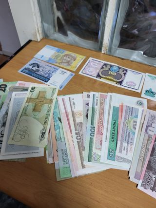 Billetes extranjeros colección