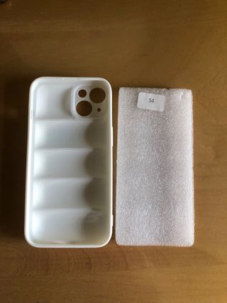 Funda Puffer Blanca de Silicona TNF Iphone 14