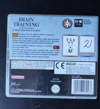 Dr Kawashima ́s Brain Training (completo) para NDS