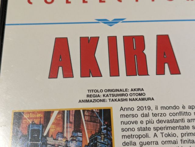 Akira VHS