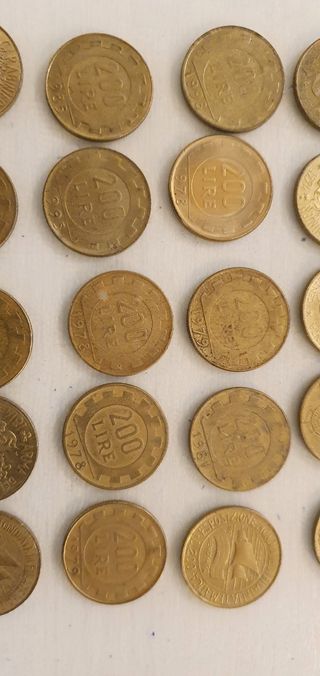 Lire Italiane monete lotto