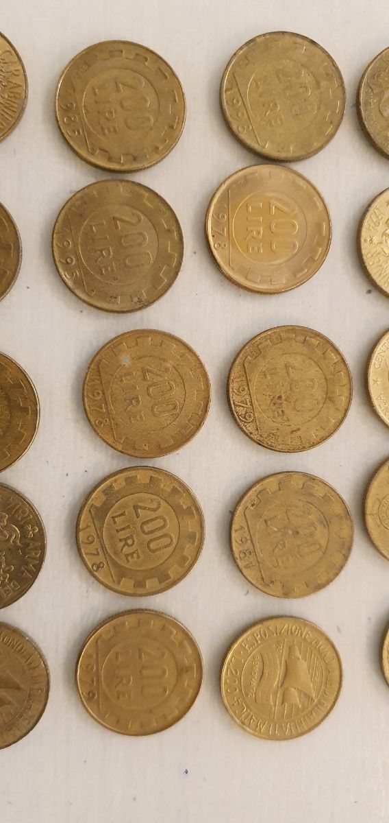 Lire Italiane monete lotto