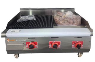 MOBILIARIO DE HOSTELERIA - BARBACOA A GAS -NUEVA