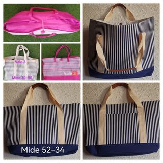 Lote Bolso Cesta Mimbre Organizador Colgante