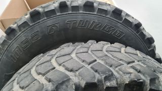 Ruedas taco 31 10.5 15