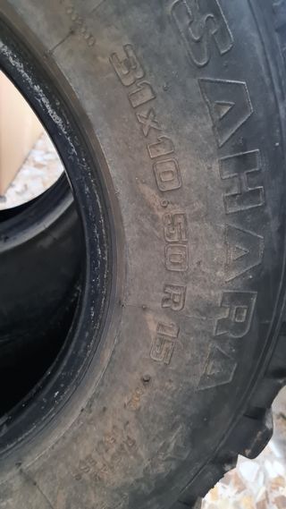 Ruedas taco 31 10.5 15