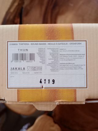 Tortiera Thun con scatola originale