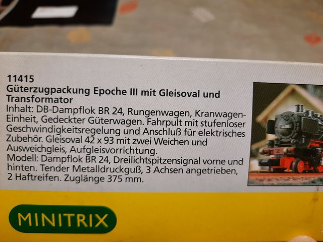 Caja Tren monitrix 1145