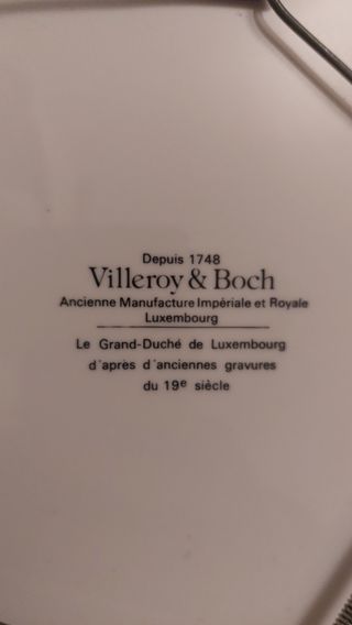 Plato vintage Villeroy & Boch
