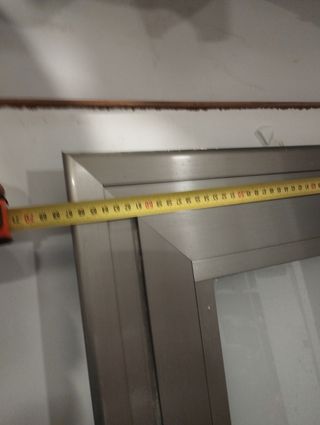 Ventana abatible aluminio 