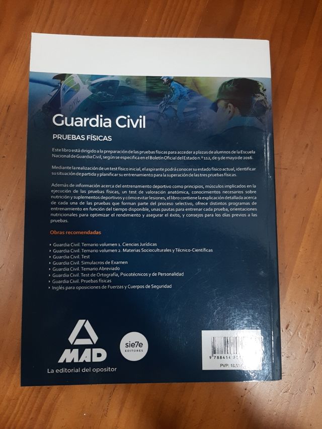 Pruebas físicas Guardia Civil