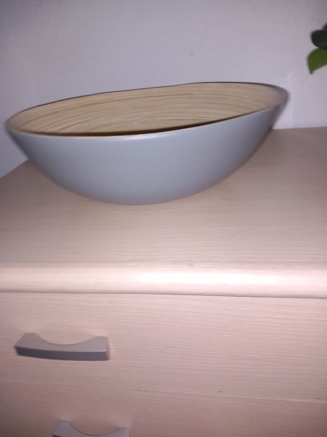 Bol o frutero bambú