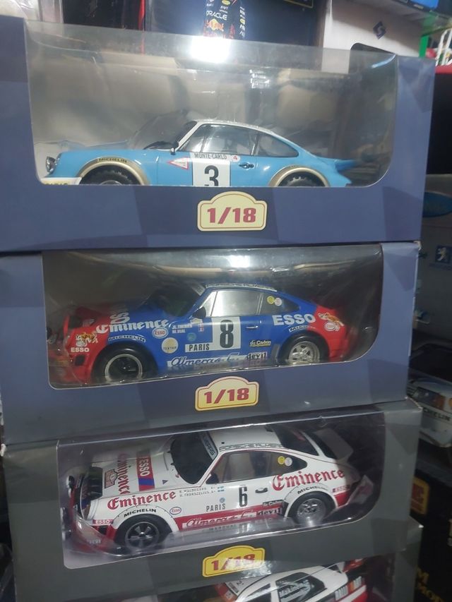 1/18 Maqueta porsche 911 Montecarlo