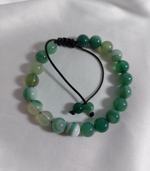 Pulsera Ágata verde