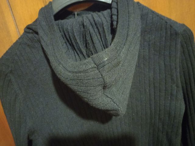 Maglia donna viscosa con cappuccio