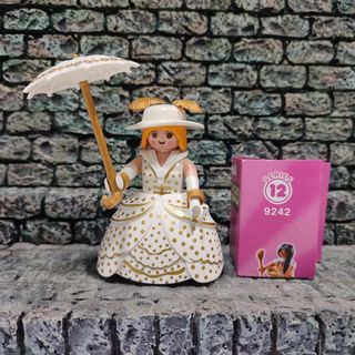Playmobil Dama con paraguas serie 12.