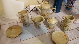 Juego café cerámica Viveiro