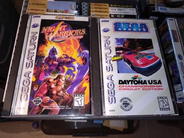 Nuevos, lote de 6 juegos Sega Saturn USA
