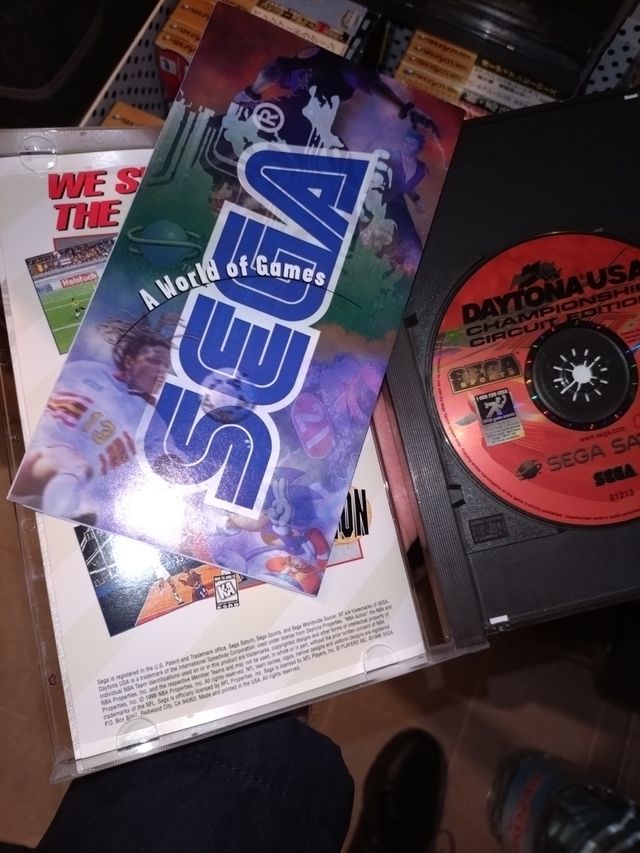 Nuevos, lote de 6 juegos Sega Saturn USA