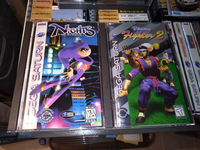 Nuevos, lote de 6 juegos Sega Saturn USA