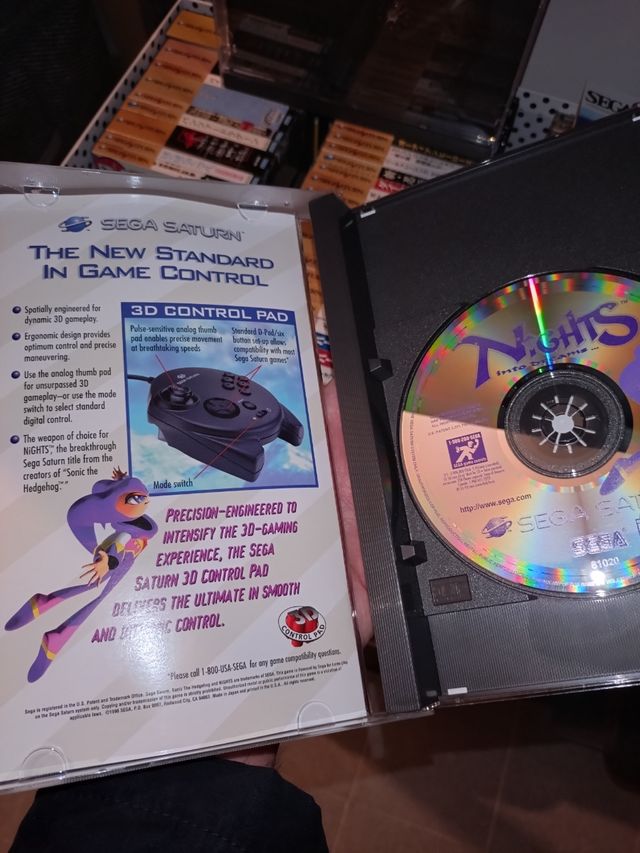 Nuevos, lote de 6 juegos Sega Saturn USA