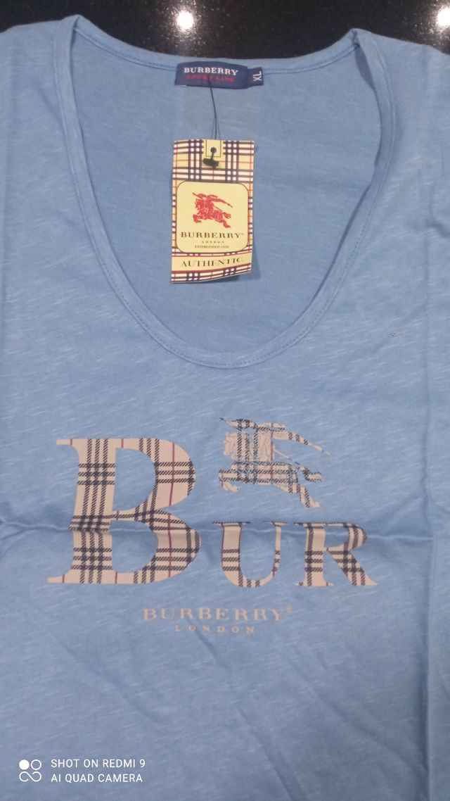 Camiseta mujer burberry