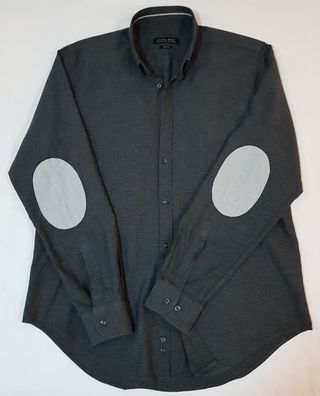 Camisa de Zara Man gris oscuro