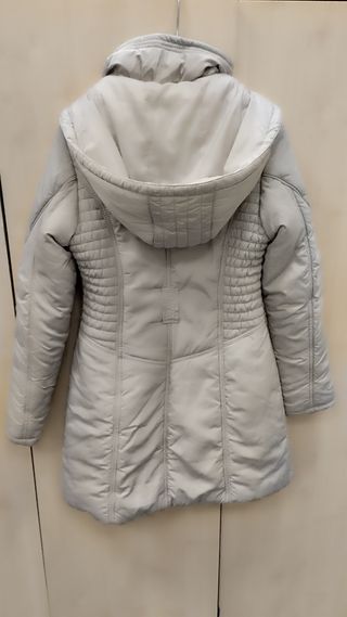 Abrigo plumas mujer