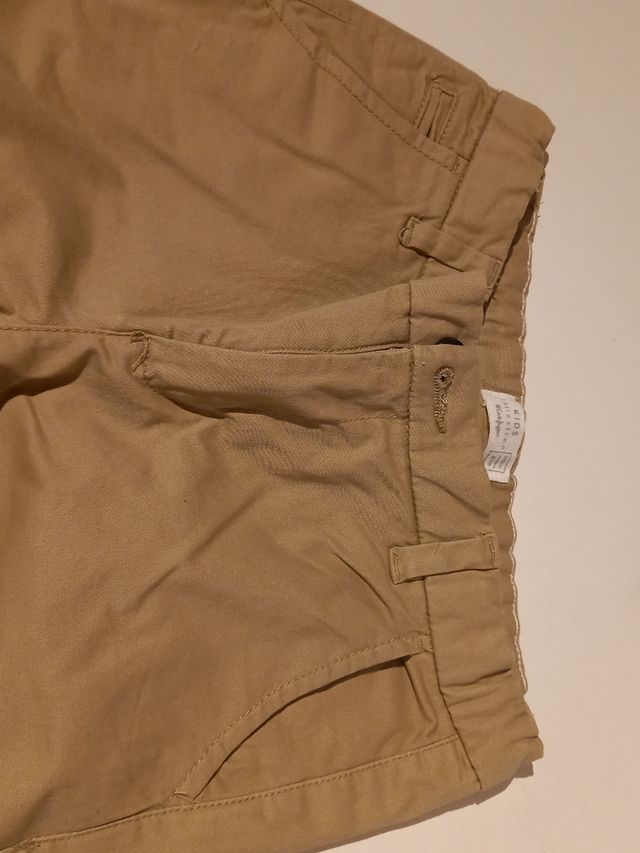 Pantalón tipo chino niño talla 9-10