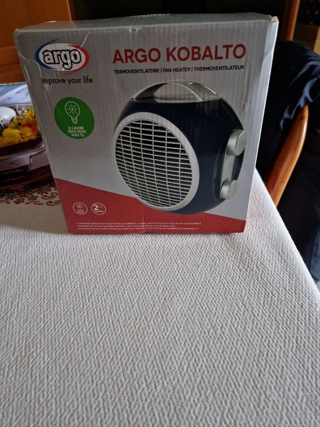 Termoventilatore argo kobalto