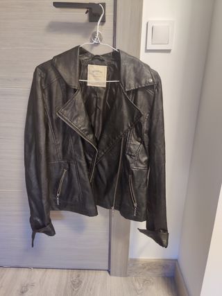 Chaqueta cuero mujer talla S