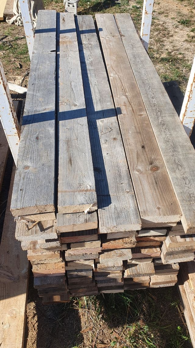 Tablones pequeños rusticos