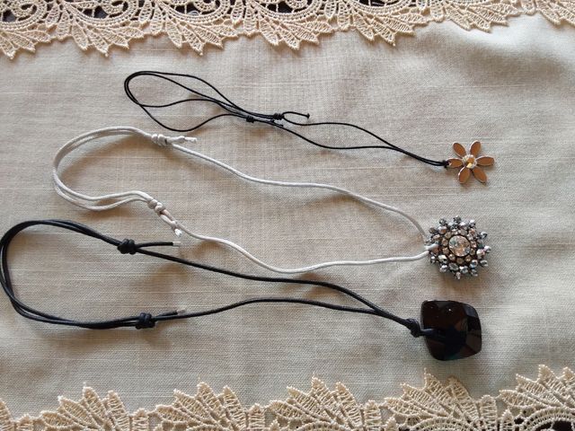 Tris Swarovski collane