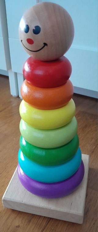 Juego educativo de madera