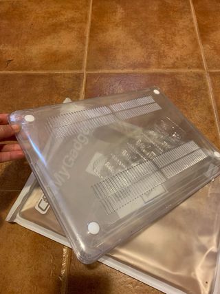 Carcasa transparente para Macbook for rerina 15”