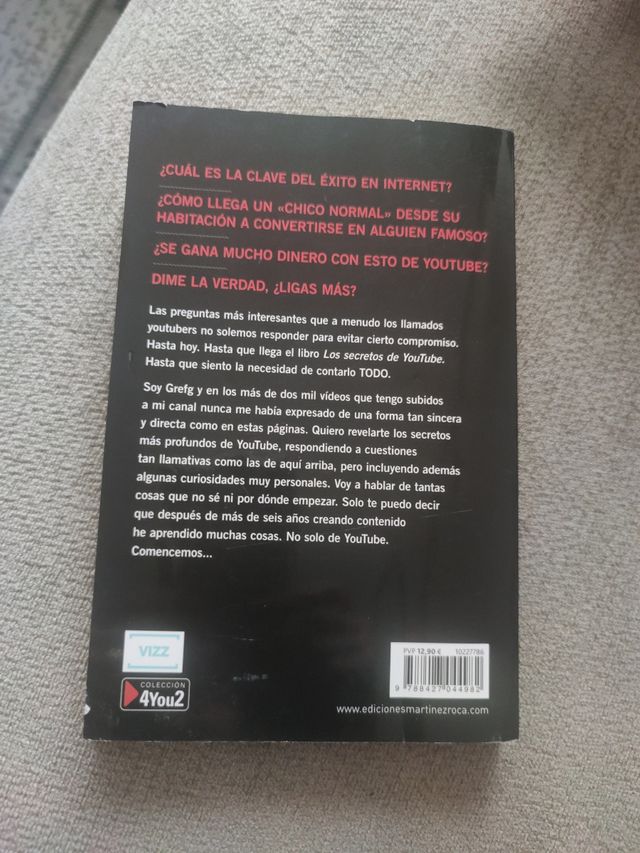 Libro Los secretos de YouTube Thegrefg